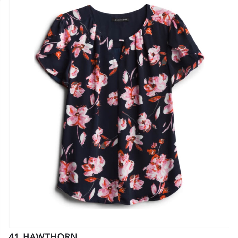 Gracie Tulip detail blouse from Stitch Fix